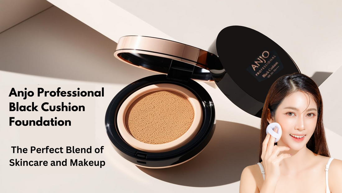 Anjo Professional Black Cushion Foundation: The Perfect Blend of Skincare and Makeup