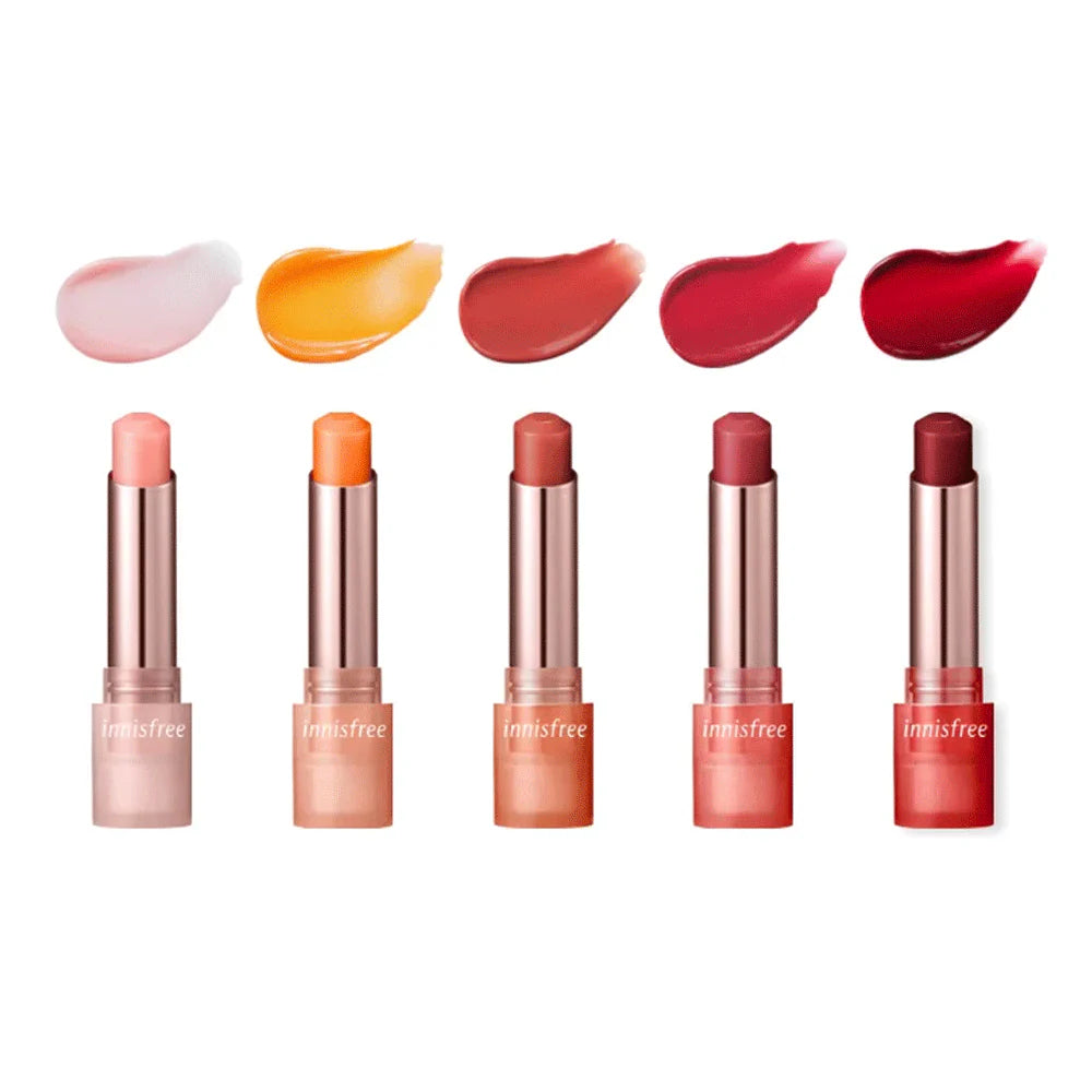 Innisfree Dewy Tint Lip Balm - Love Beige - Hydrating Nude Tint Lip Care