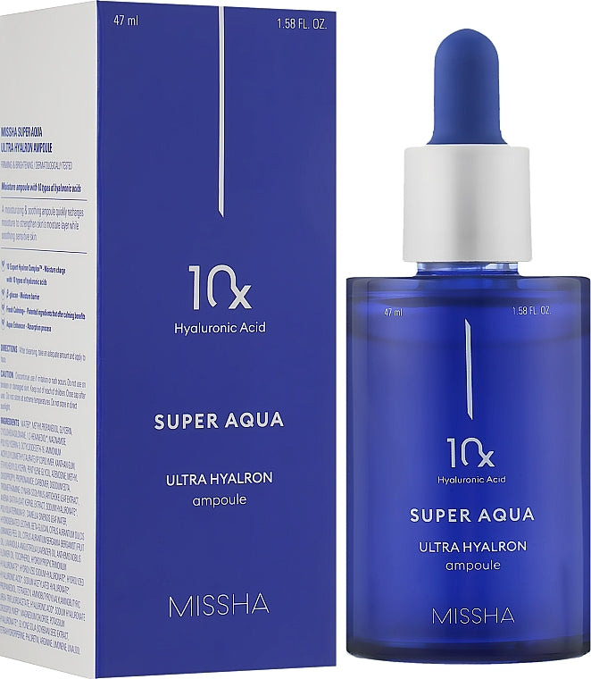 MISSHA SUPER AQUA ULTRA HYALRON AMPOULE - 47 ML