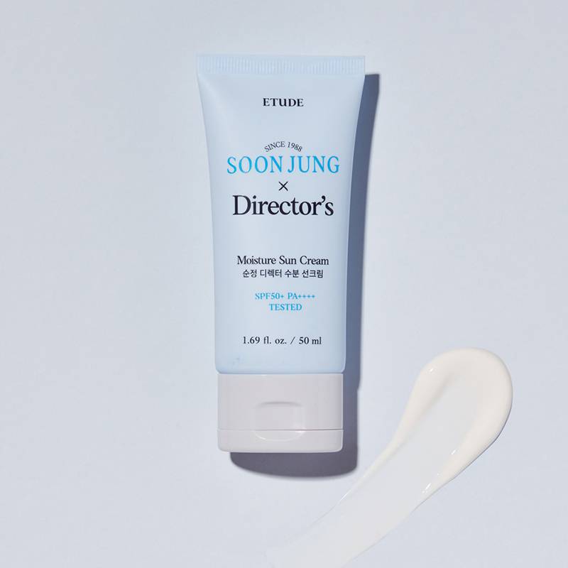 ETUDE Soonjung Director's Moisture Sun Cream - SPF50+ PA++++ Hydrating Sunscreen