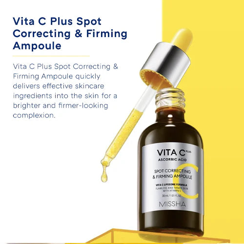 MISSHA VITA C PLUS SPOT CORRECTING & FIRMING AMPOULE - 30 ML