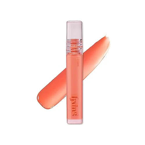 ETUDE Glow Fixing Tint 06 Peach Blended - Hydrating Glossy Lip Stain