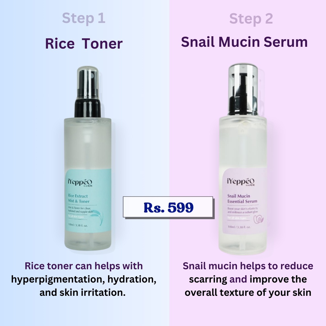 2-Step Glow Routine – Hydration & Brightening Essentials