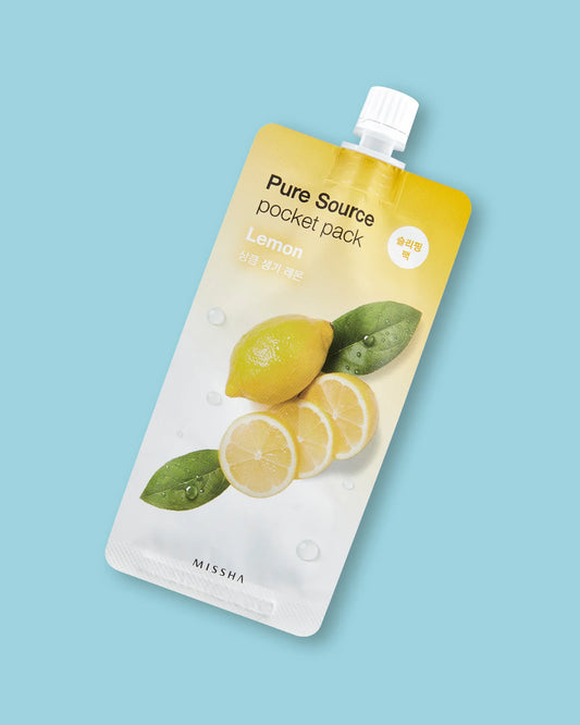 MISSHA PURE SOURCE POCKET PACK (LEMON)
