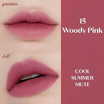 ETUDE Fixing Tint #15 Woody Pink - Long-Lasting Hydro-Matte Lip Tint