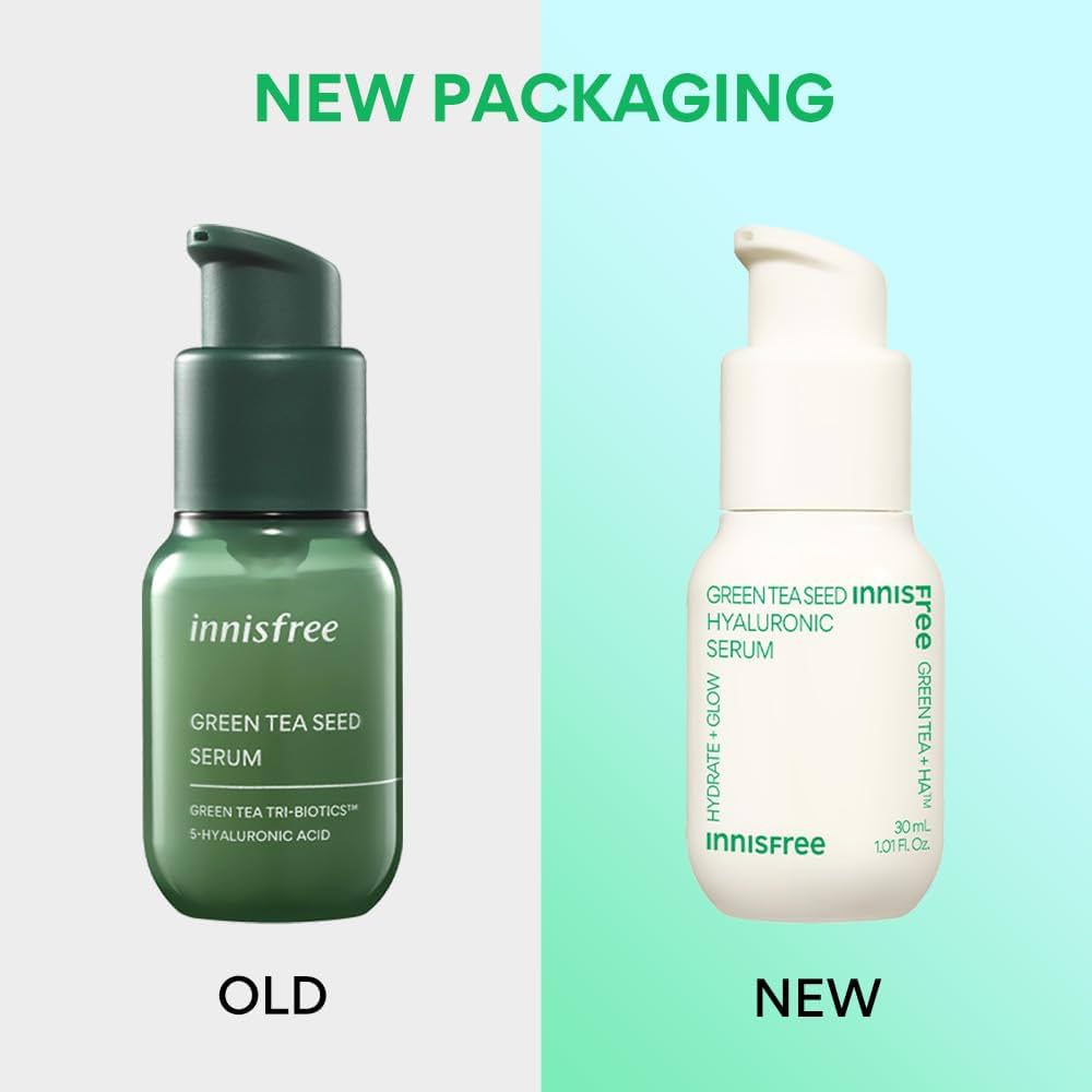 Innisfree Green Tea Seed Hyaluronic Serum Mini - Hydrating Travel Size Serum