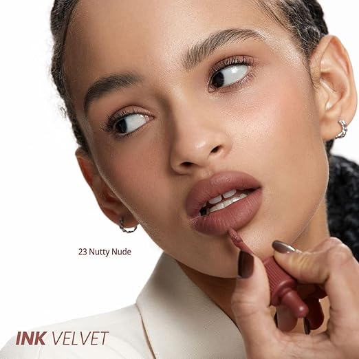 Peripera Ink the Velvet Lip Tin shade #23 Nutty Nude