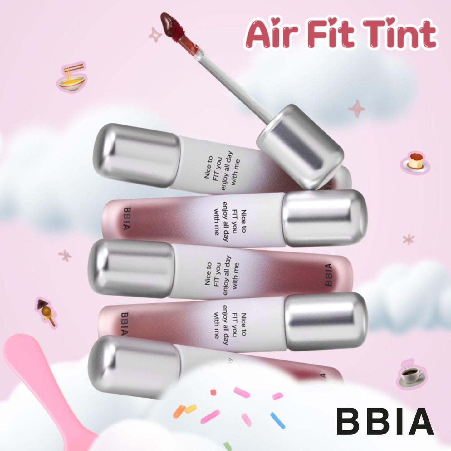 BBIA Air Fit TintBBIA Air Fit Tint – Lightweight & Long-lasting Lip Tint (4g)