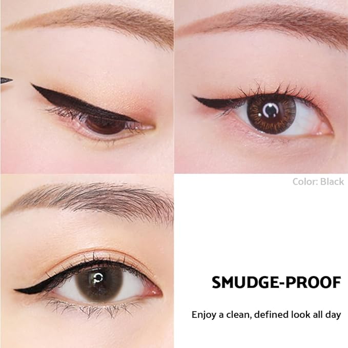 KARADIUM Movie Queen Pen Eyeliner - Perfect Waterproof Liquid Eyeliner, Easy Drawing, Smudge-proof 0.5g (Brown)