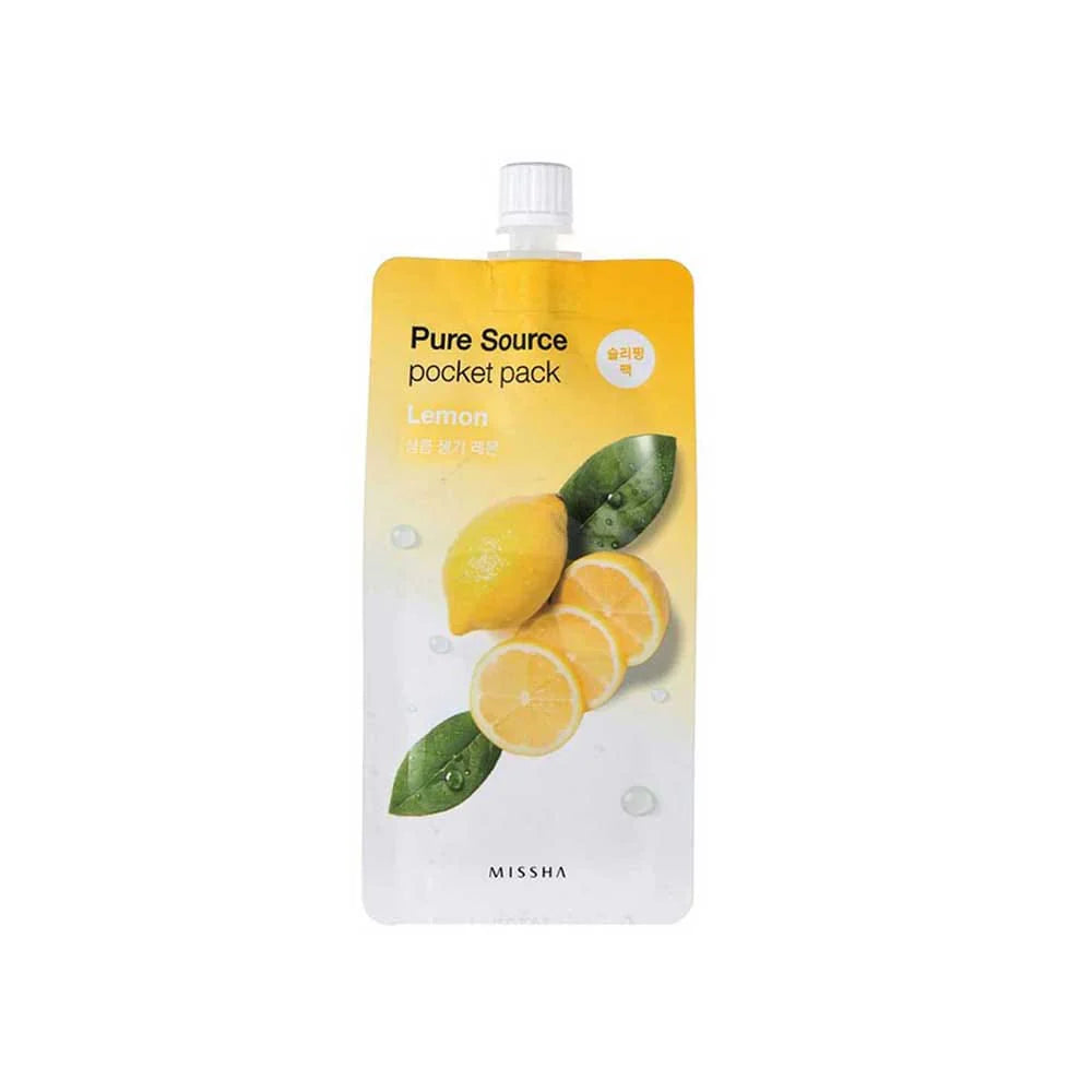MISSHA PURE SOURCE POCKET PACK (LEMON)