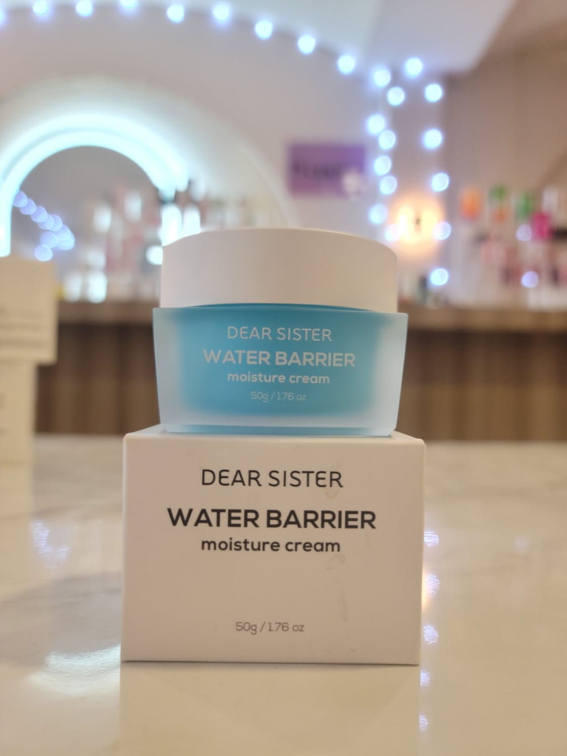 Dear Sister Water Barrier Moisture Cream- Korean Skin care Beauty and Real Barrier Cream - 50 grams/1.76 oz