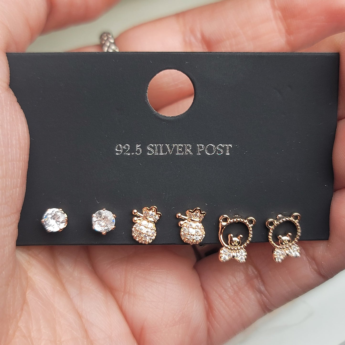 Cute Stud Earring Set