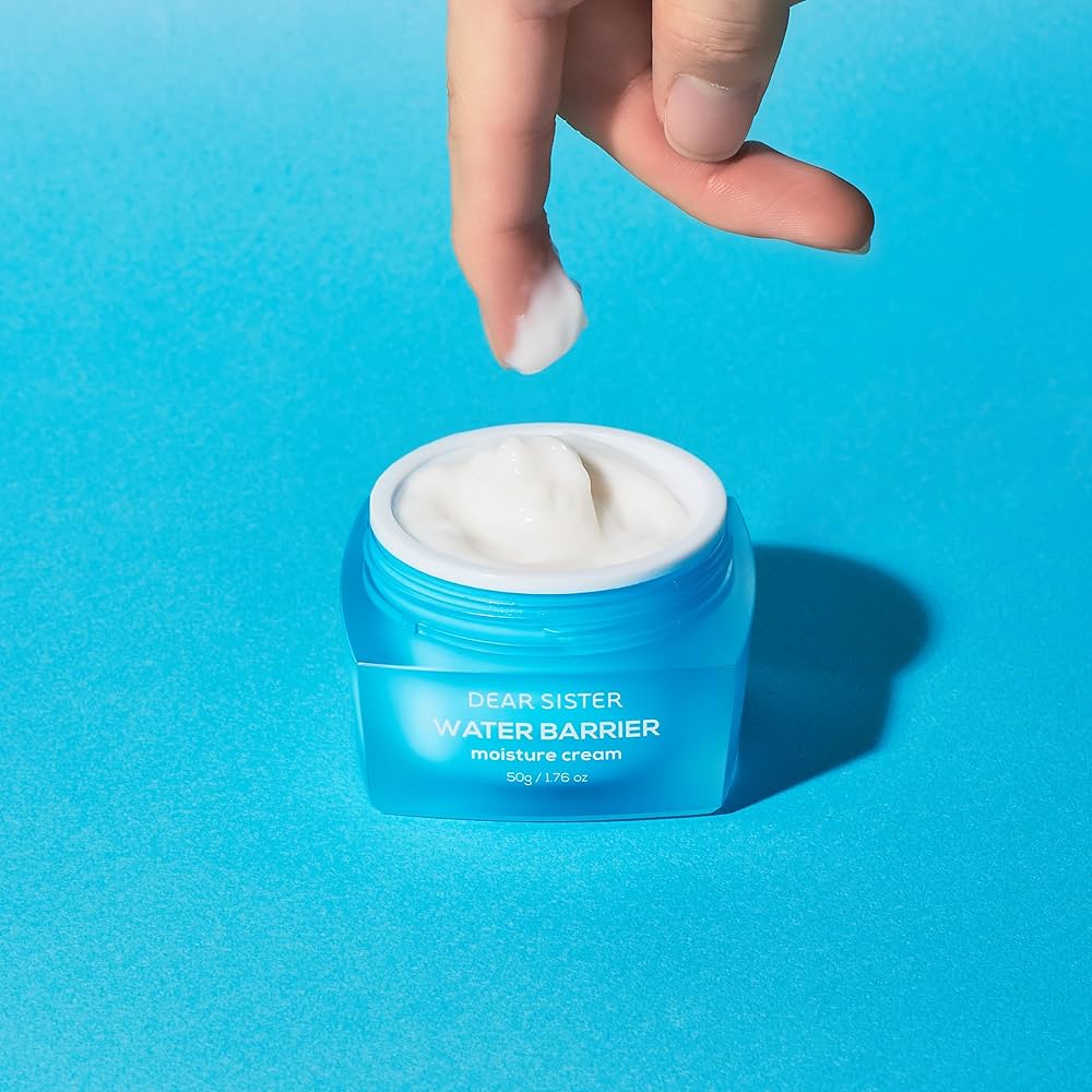 Dear Sister Water Barrier Moisture Cream- Korean Skin care Beauty and Real Barrier Cream - 50 grams/1.76 oz