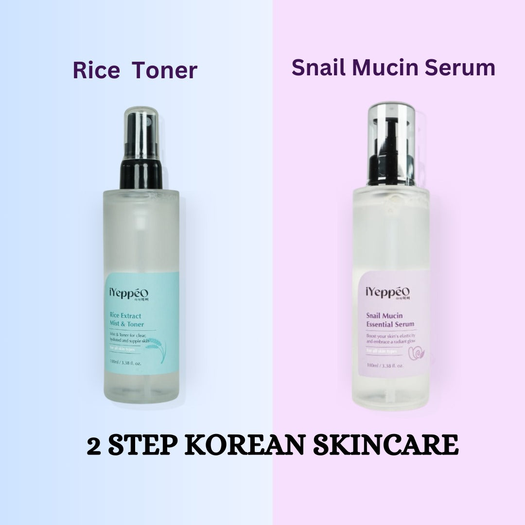 2-Step Glow Routine – Hydration & Brightening Essentials