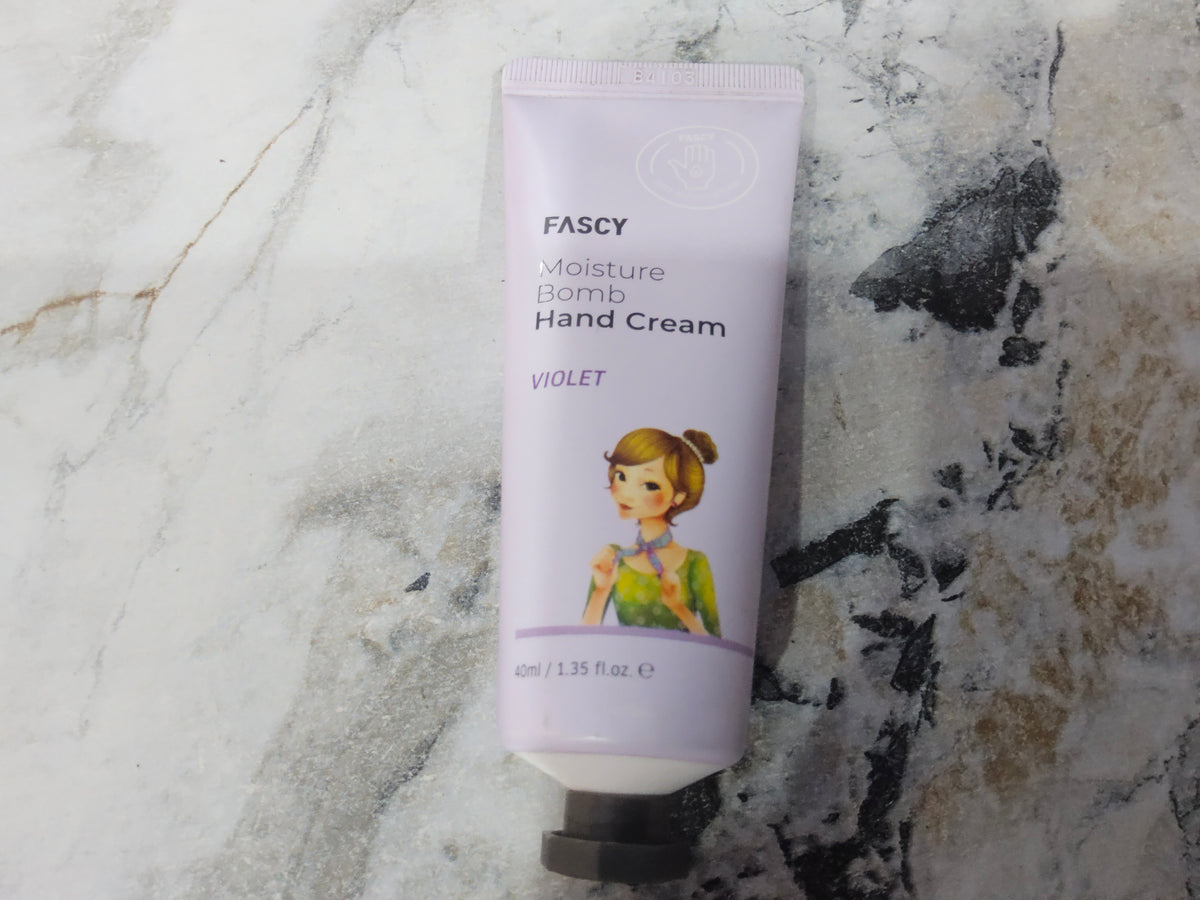 FASCY MOISTURE BOMB Hand CREAM VIOLET