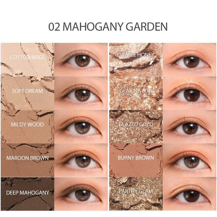 ROM&ND Better Than Palette – 02 Mahogany Garden (6g)