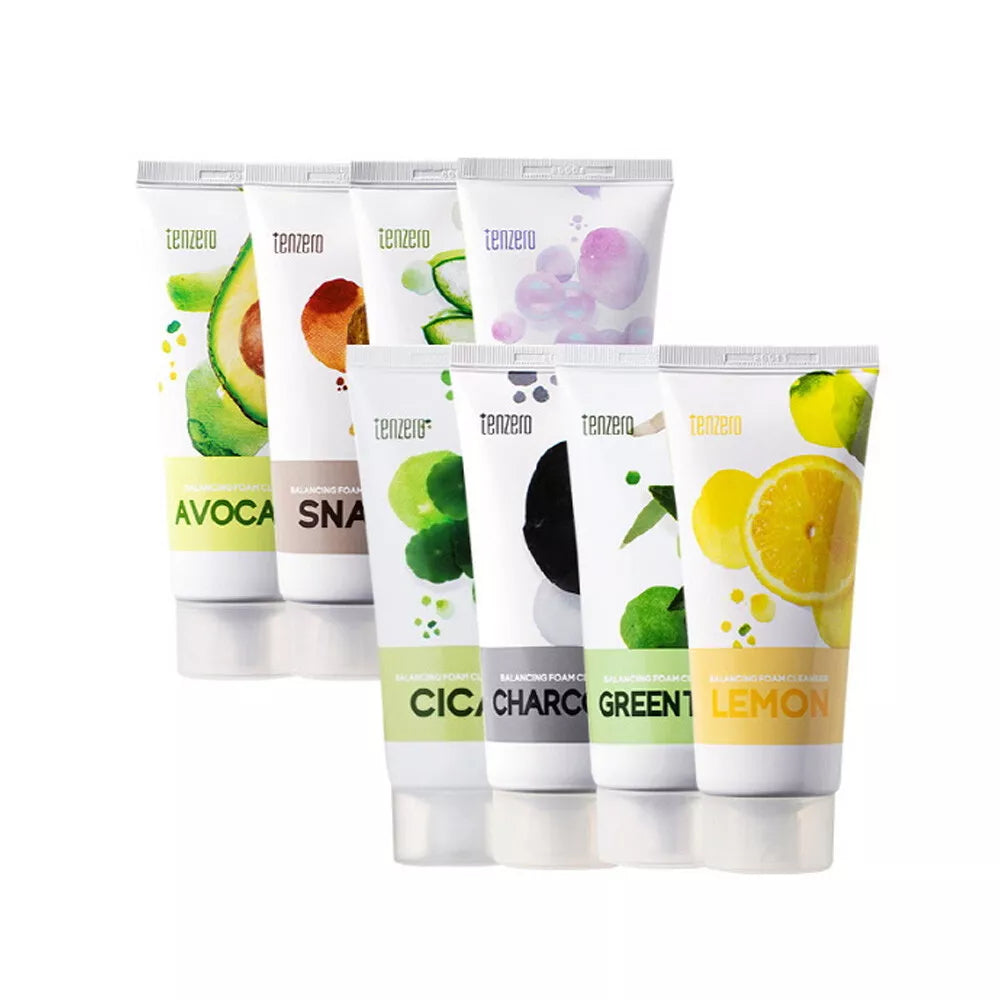 Tenzero Balancing Foam Cleanser – Lemon