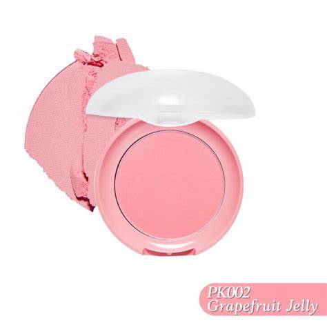 ETUDE Lovely Cookie Blusher PK002 Grapefruit Jelly – Natural Radiance for Your Cheeks