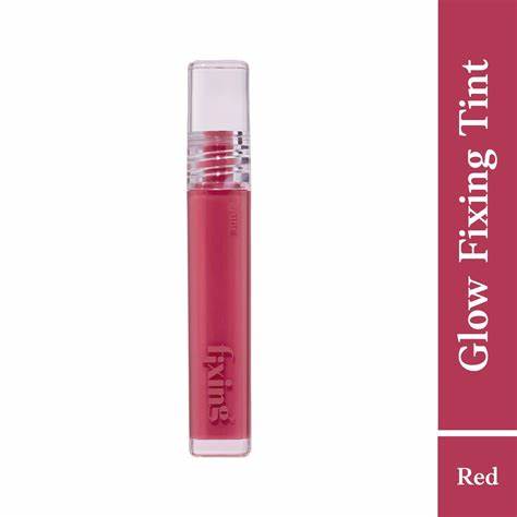 ETUDE Glow Fixing Tint #04 Chilling Red – Vibrant, Long-Lasting Glossy Lip Tint