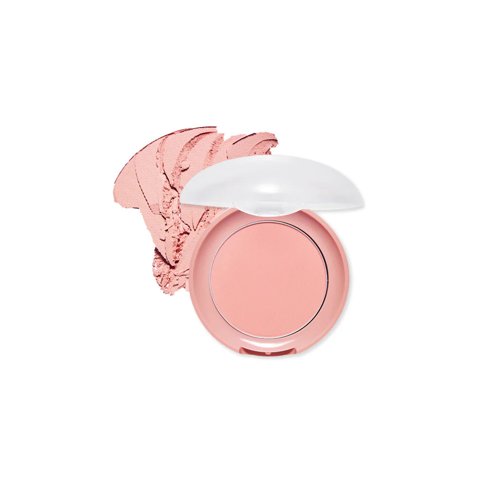 ETUDE Lovely Cookie Blusher PK004 Peach Chou Wafers - Lightweight Buildable Blush