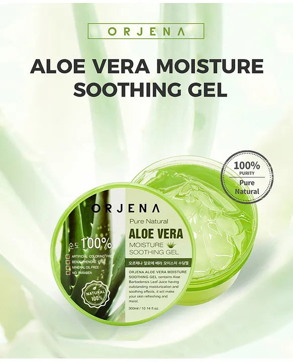 The ORJENA Aloe Vera Moisture Soothing Gel