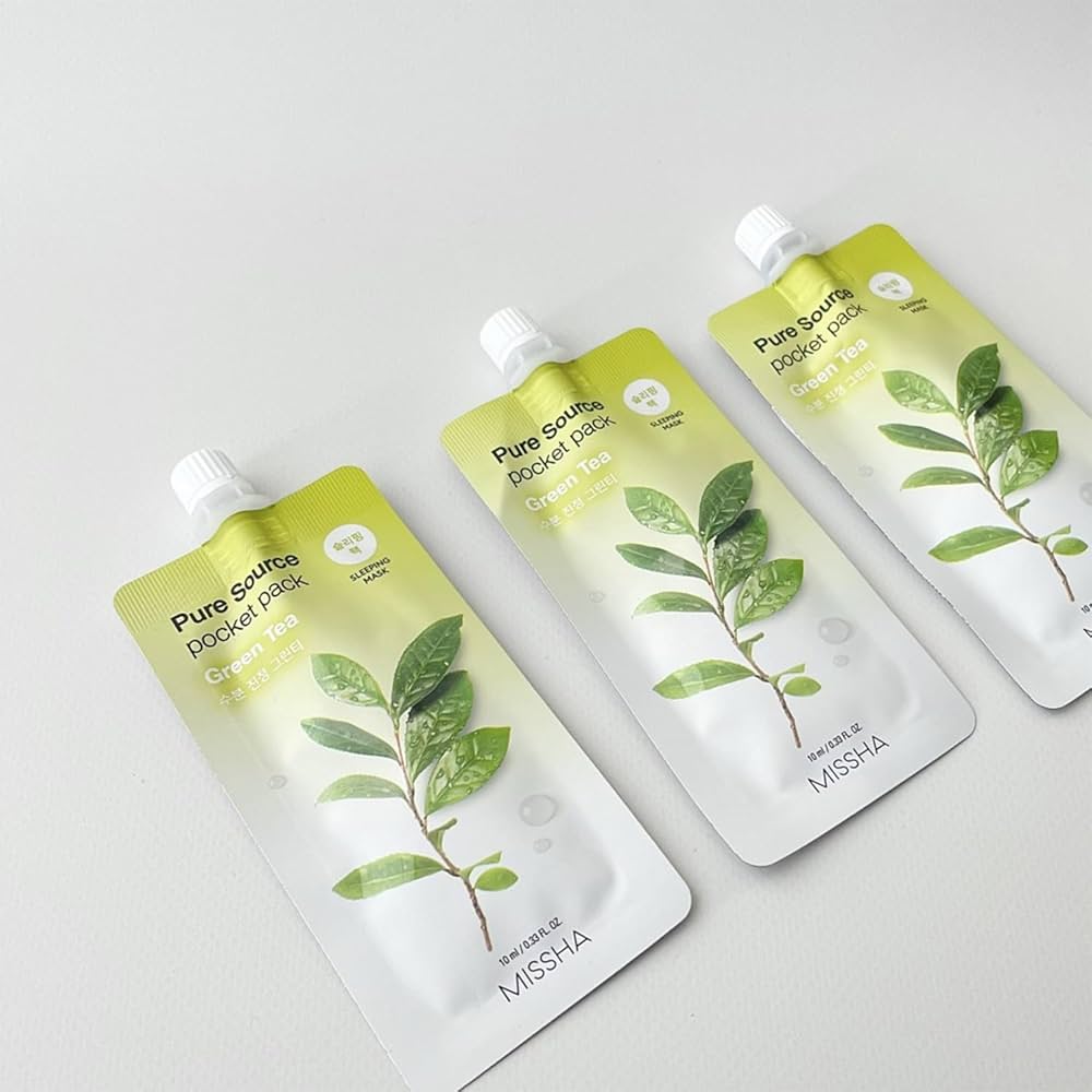 MISSHA PURE SOURCE POCKET PACK (GREEN TEA)