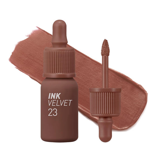 Peripera Ink the Velvet Lip Tin shade #23 Nutty Nude