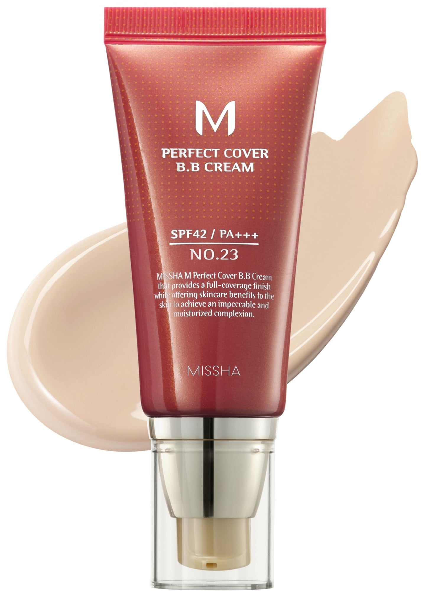 MISSHA M PERFECT COVER B.B CREAM SPF42/PA+++ (NO.23/NATURAL BEIGE) - 50ML