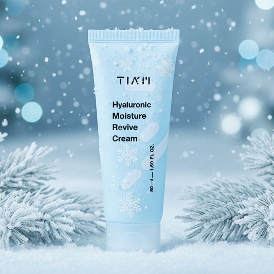 Tube of Tiam Hyaluronic Moisture Revive Cream on a white background