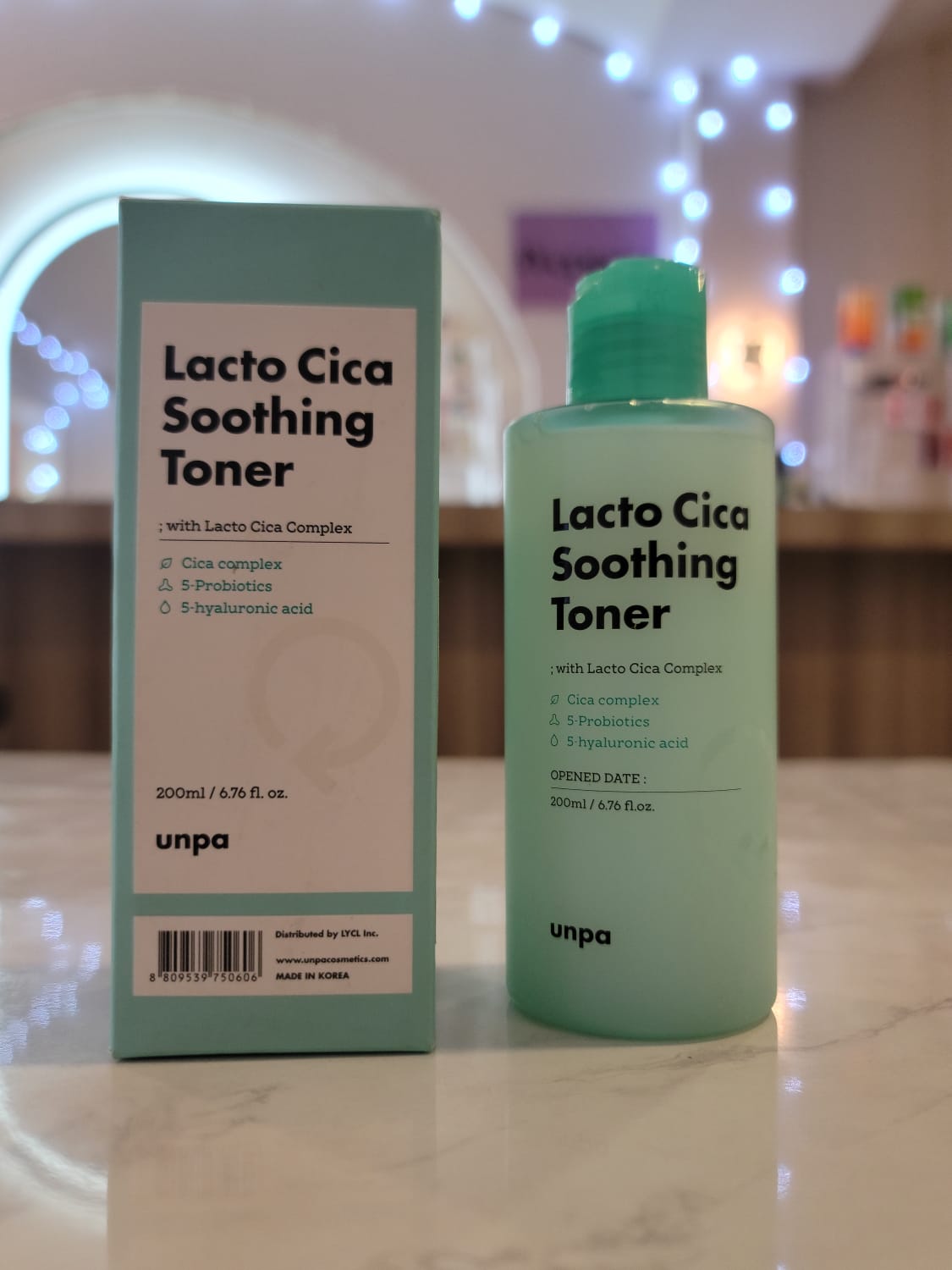 Unpa Lacto Cica Soothing Toner