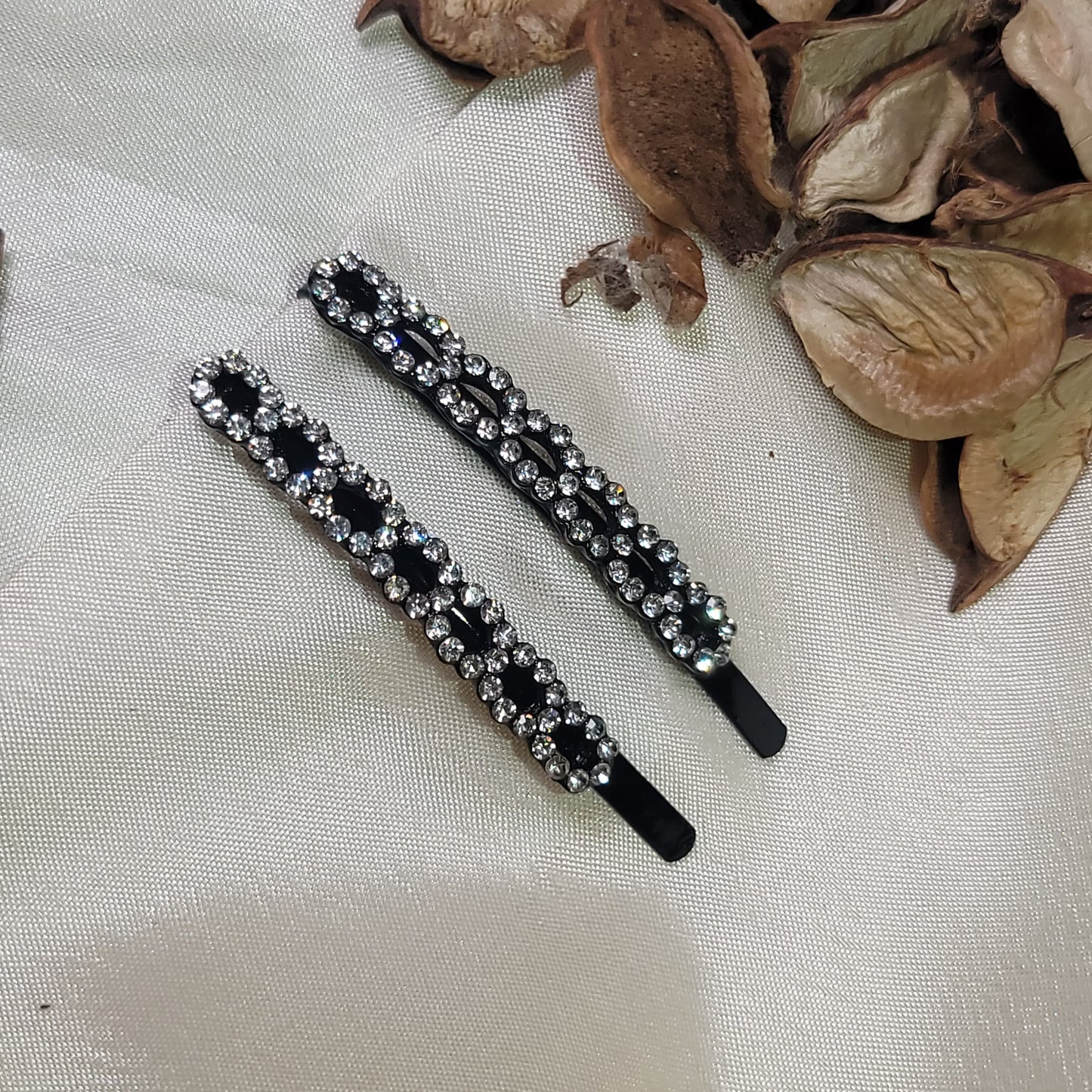 Sparkling Crystal Hairpins