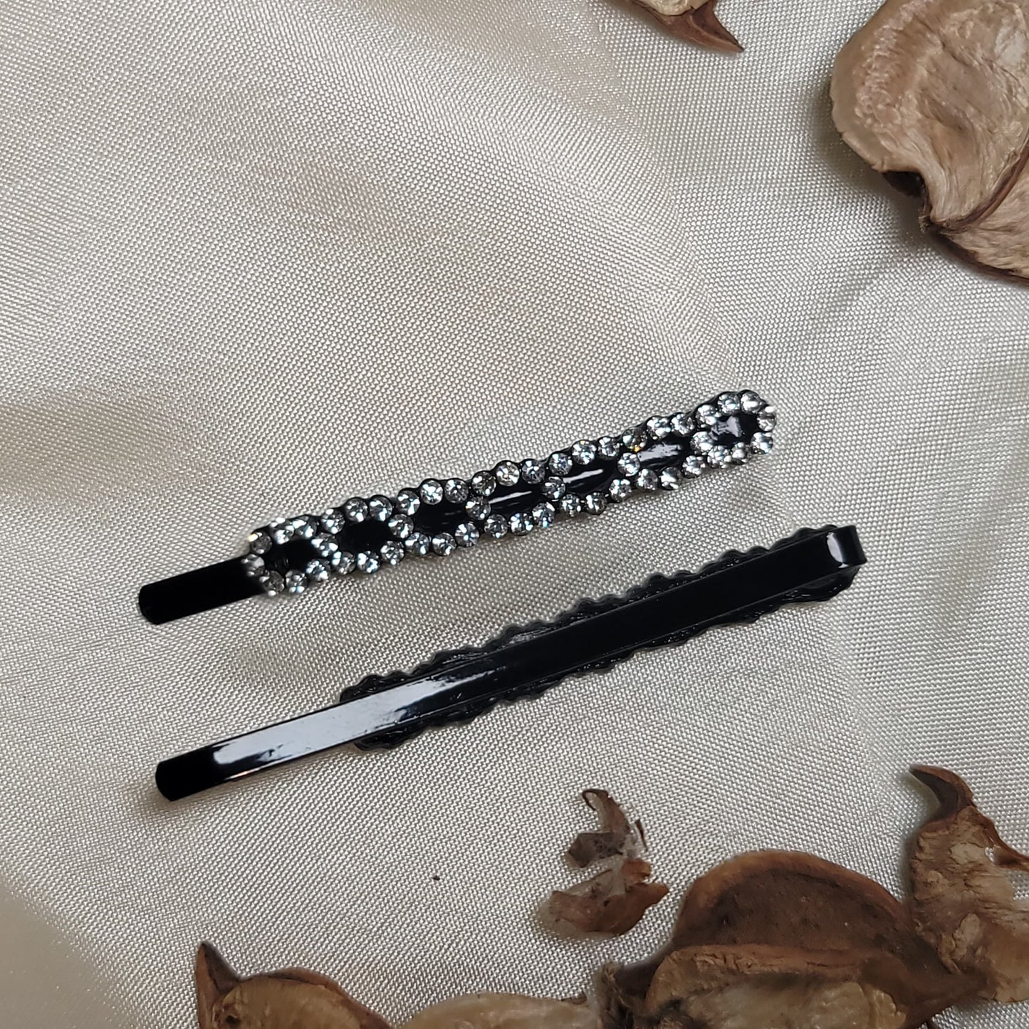 Sparkling Crystal Hairpins