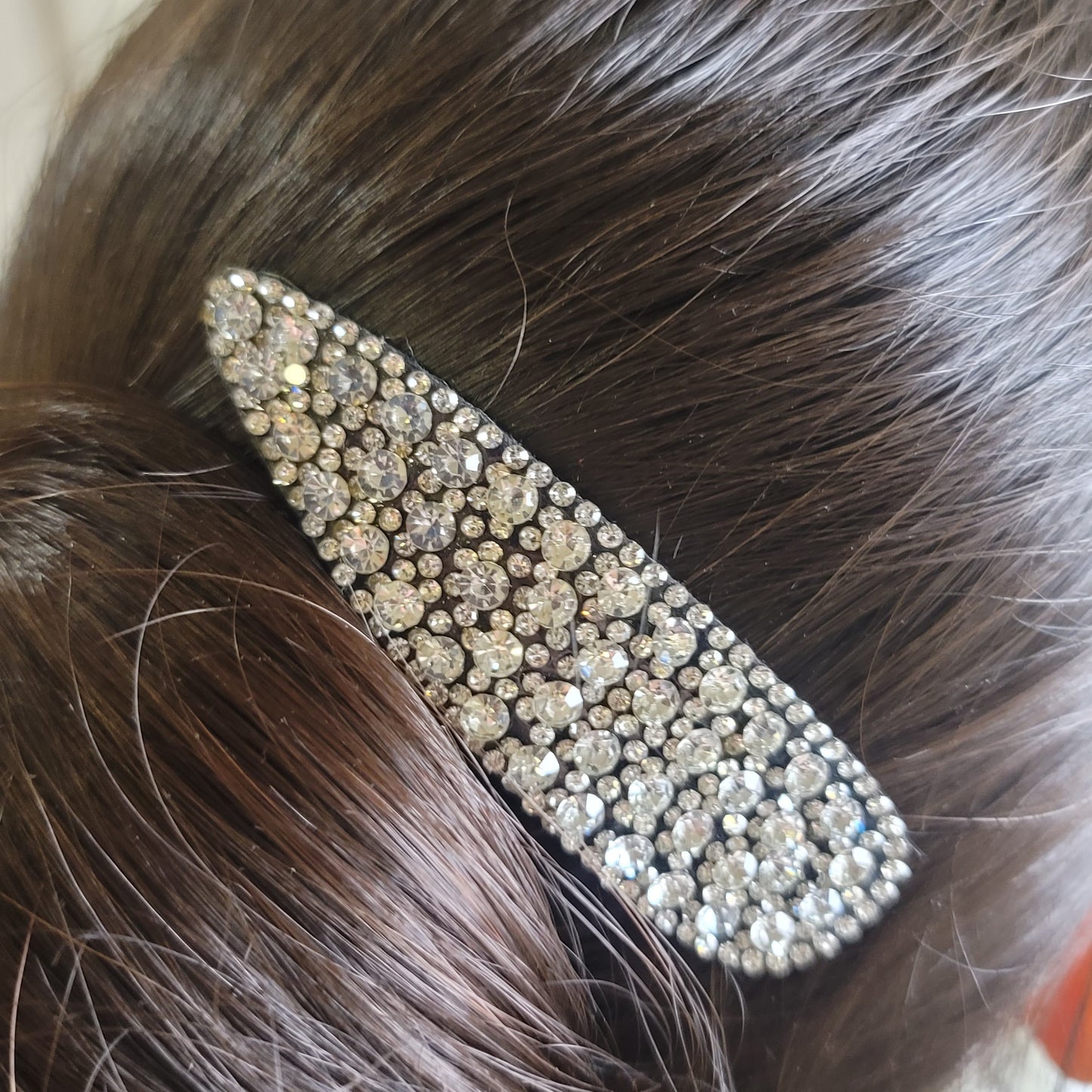 Sparkling Crystal Hair Clip