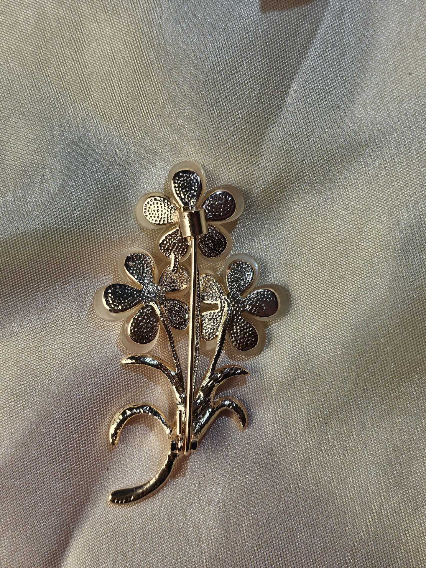 Delicate Floral Brooch