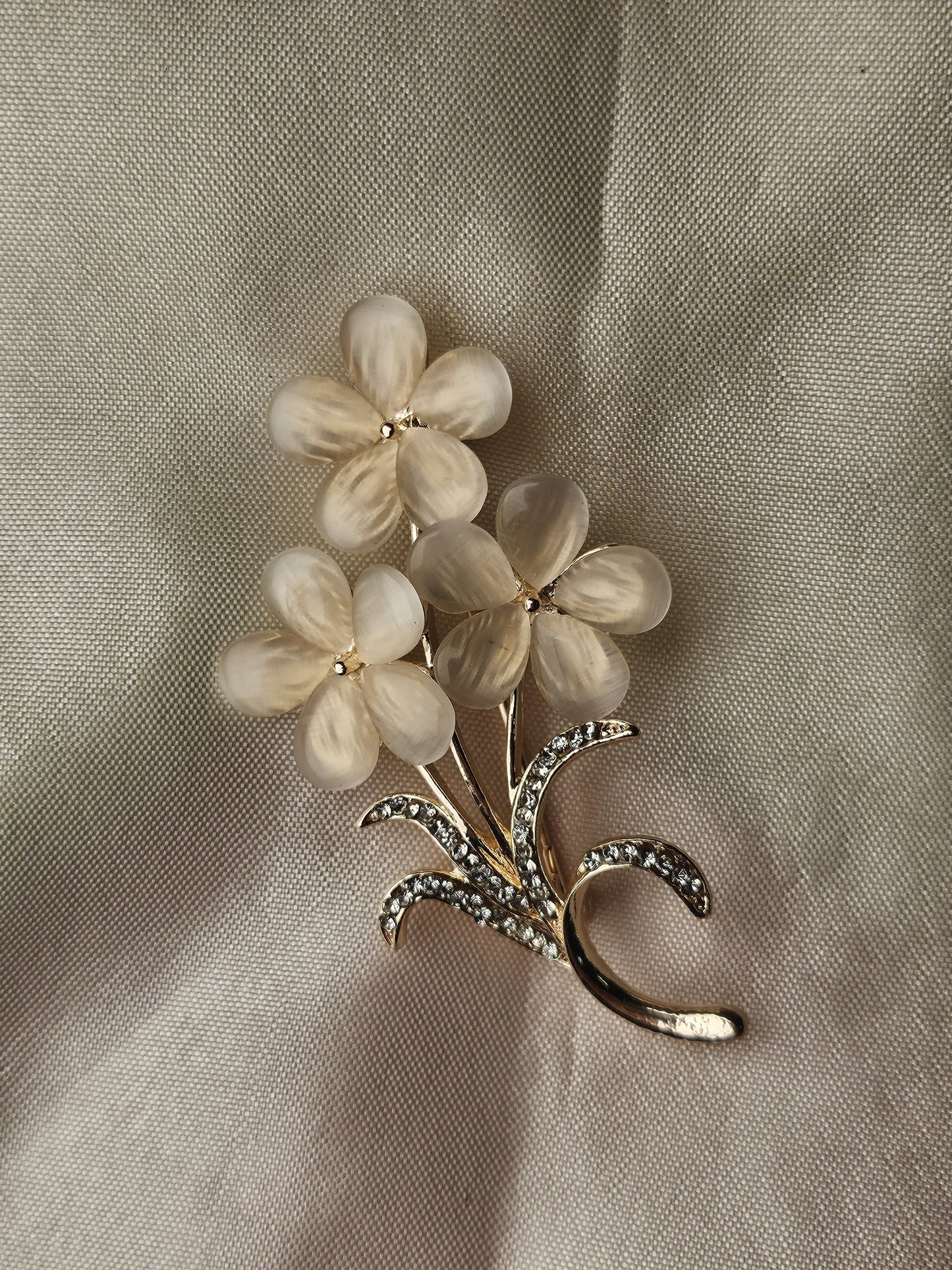 Delicate Floral Brooch