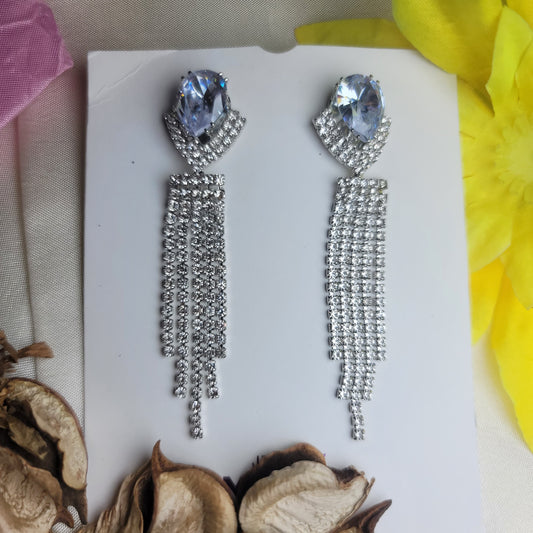 Dazzling Teardrop Dangle Earrings