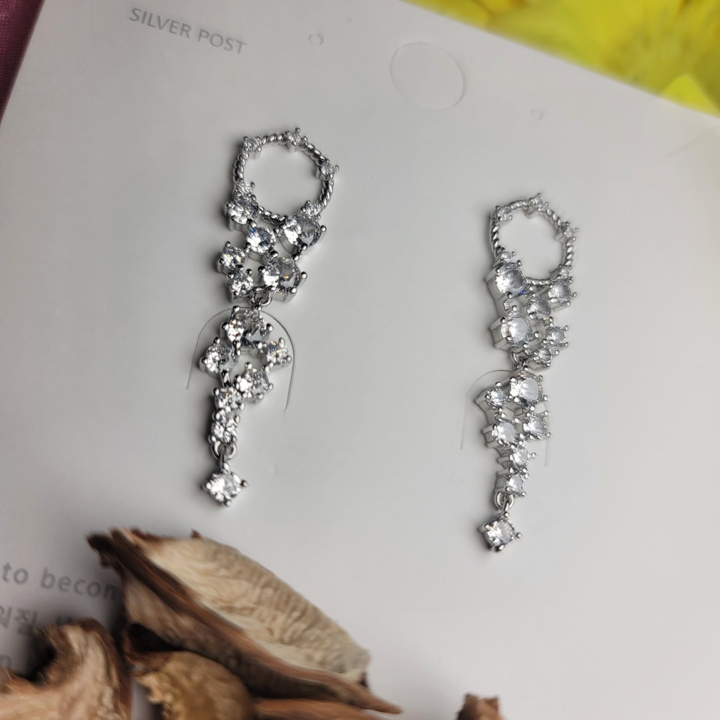 Dazzling Cascading Crystal Drop Earrings