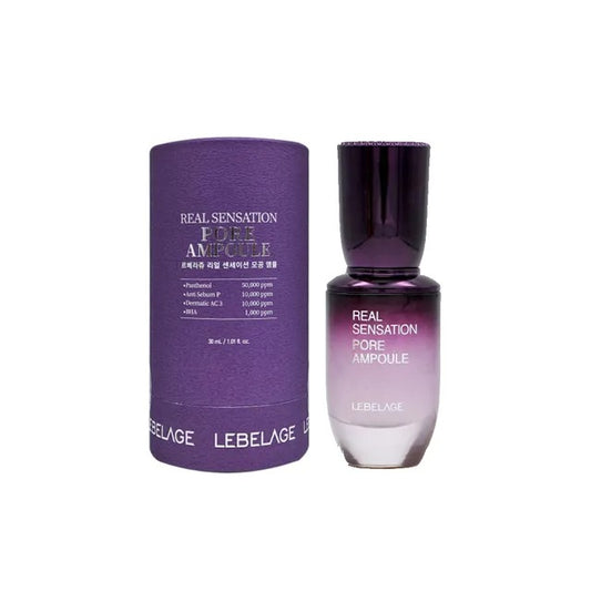 Real Sensation Pore Ampoule – Deep Pore Care with Anti Sebum P, 30ml (1.01 fl. oz.)