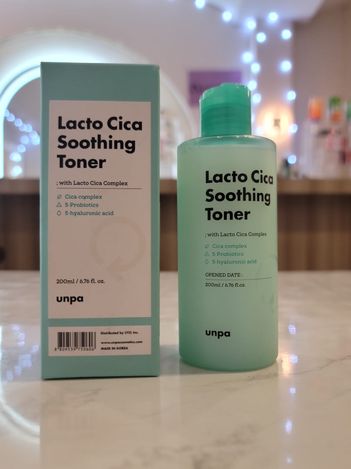 Unpa Lacto Cica Soothing Toner