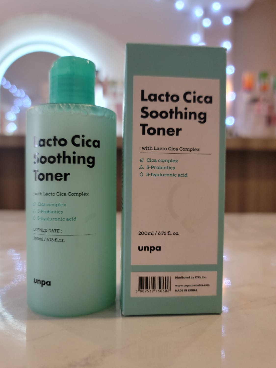 Unpa Lacto Cica Soothing Toner