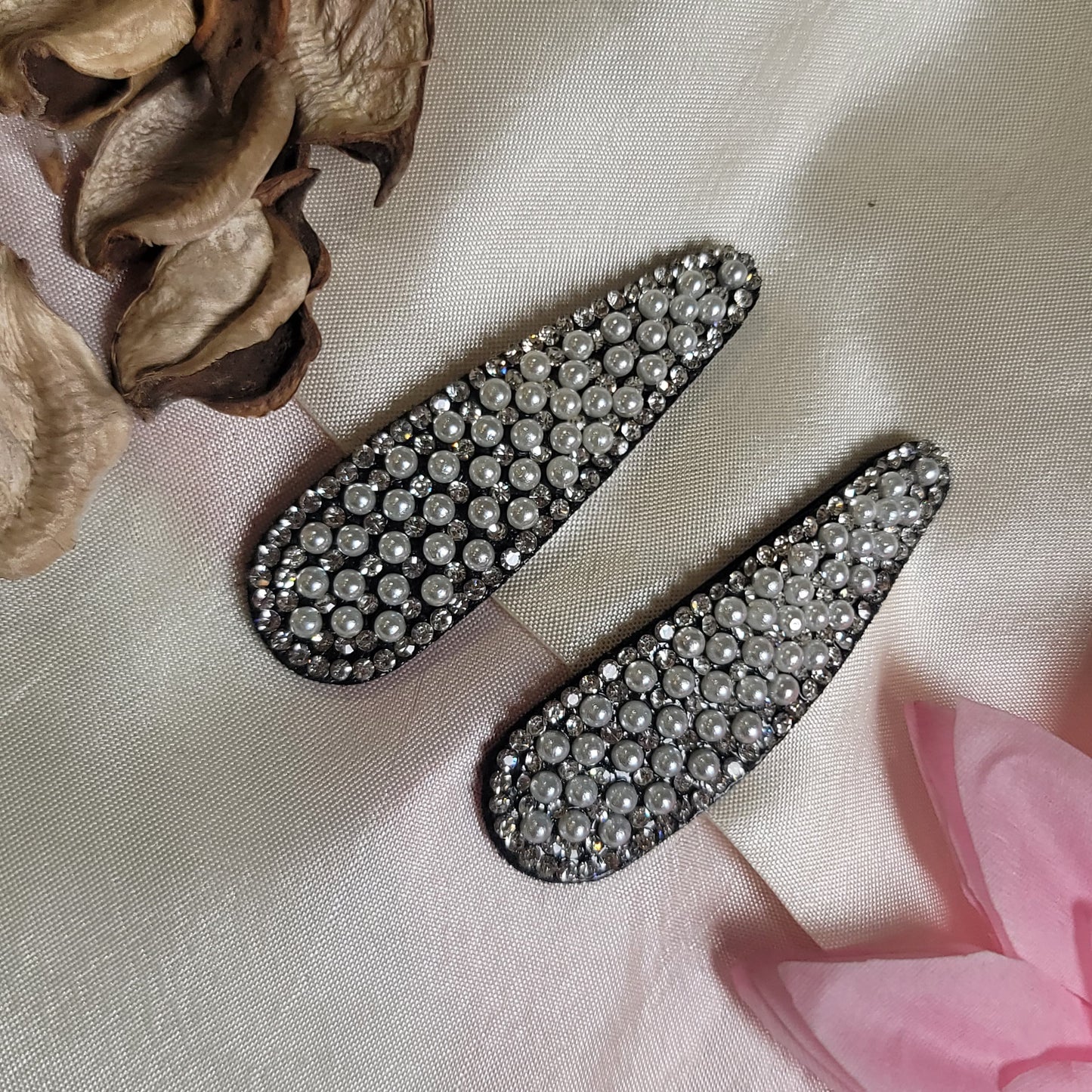 Sparkling Crystal Hair Clip ( 100rs each)