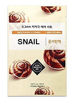 ETUDE 0.2 Air Mask Snail - Hydrating and Firming Sheet Mask