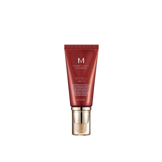 MISSHA M PERFECT COVER B.B CREAM SPF42/PA+++ (NO.23/NATURAL BEIGE) - 50ML