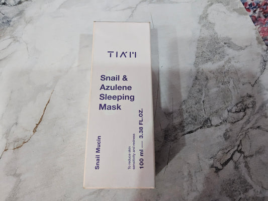 TIAM SNAIL AND AZULENE SLEEPING MASK
