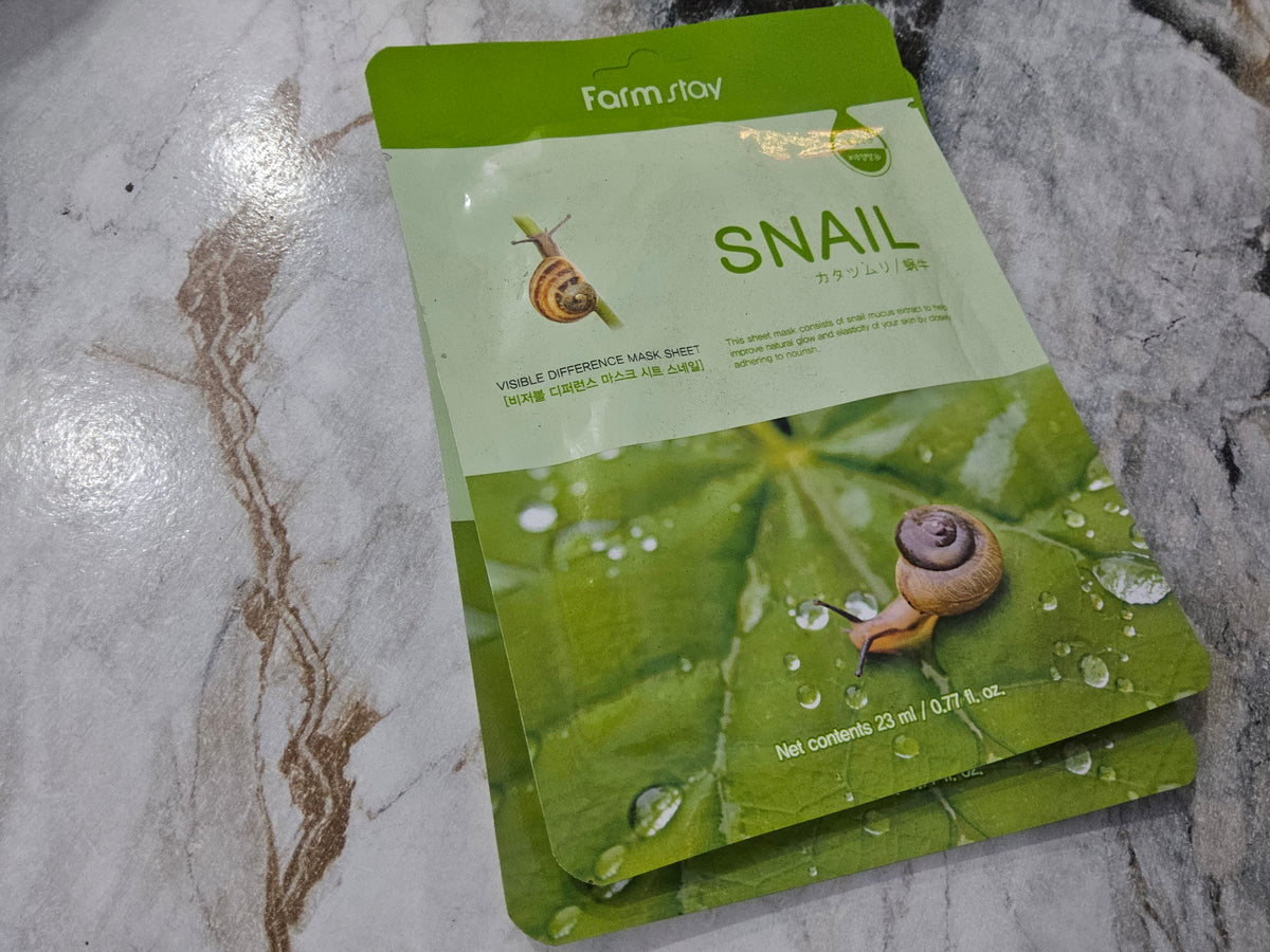 SNAIL VISIBLE DIFFERENCE MASK SHEET