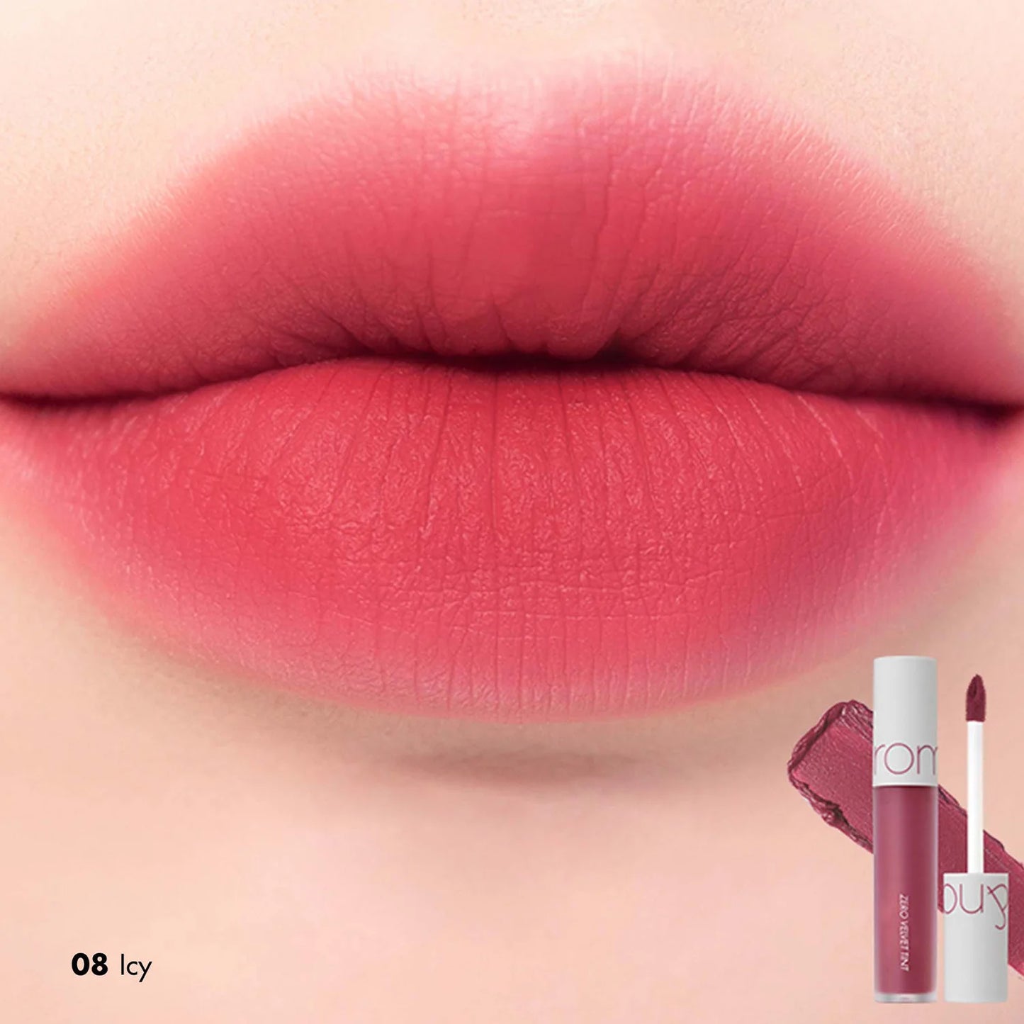 Rom&nd Zero Velvet Tint – 07 Fizz (5.5g)