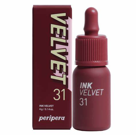 Peripera Ink Velvet Lip Tint in shade #031 Wine Nude