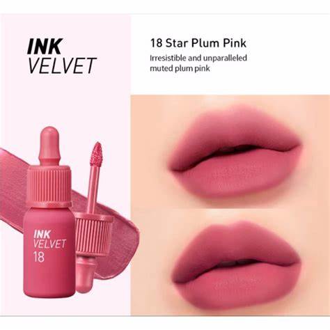 Peripera Ink the Velvet Lip Tint in shade #018 Star Plum Pink