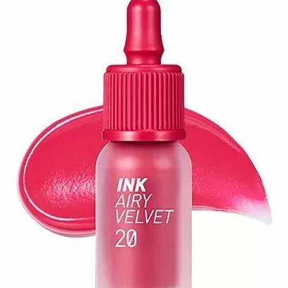 Peripera Ink Airy Velvet Lip Tint in shade #020 Beautiful Coral Pink